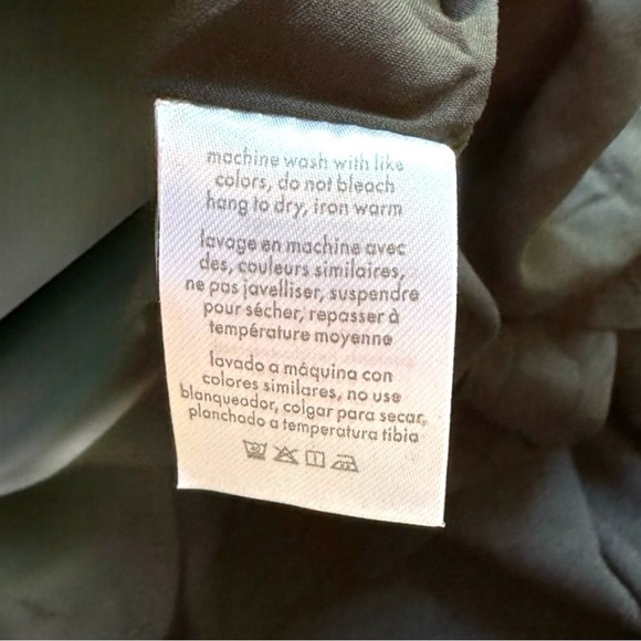 NWT WeWoreWhat Flirty Ruffle Crinkle Chiffon Black Mini Short Dress - Medium - Picture 15 of 16